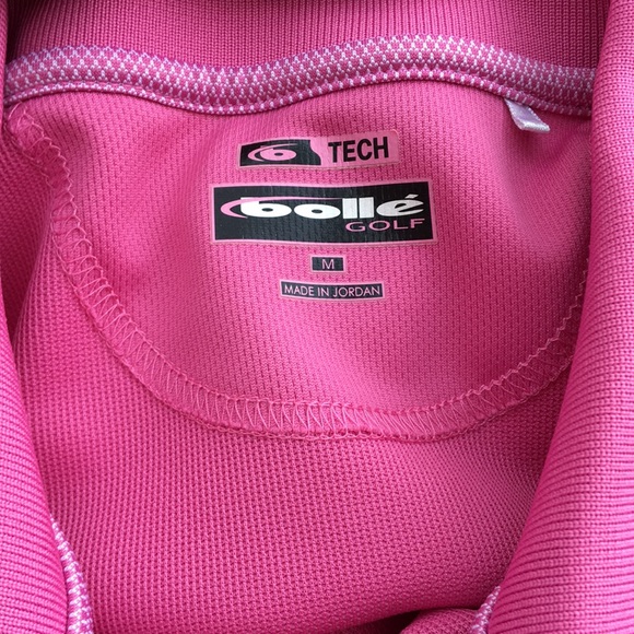Pink Bolle Golf or Tennis shirt - Picture 3 of 4